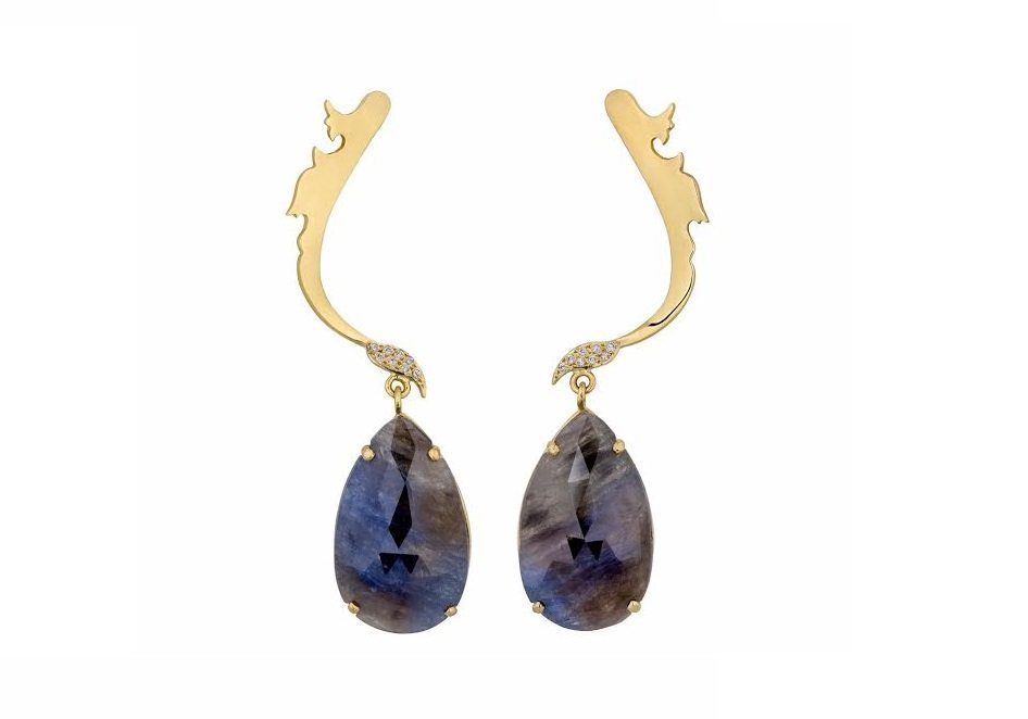 Η Έλενα Συράκα & τα κοσμήματα – γλυπτά της με ζαφείρια & αμέθυστους – Φιλοξενείται στο I-D Concept Store