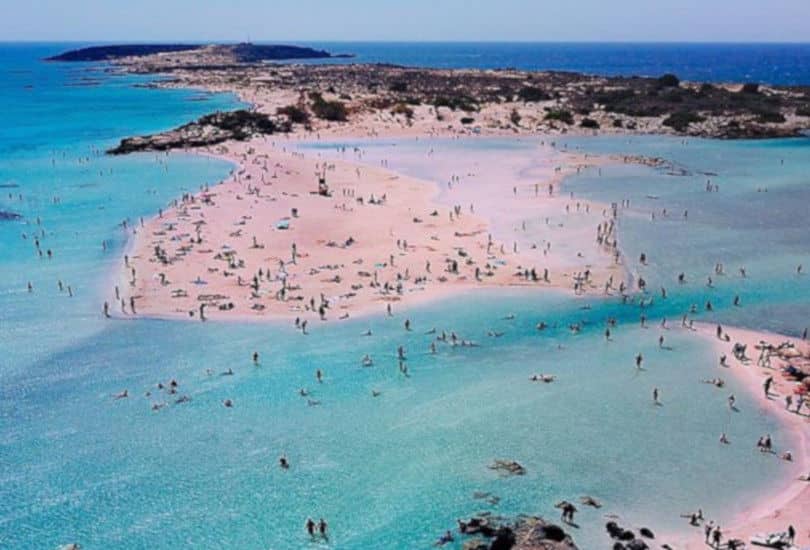 Ελαφονήσι: Μία από τις ομορφότερες παραλίες στα Χανιά της Κρήτης – Η φωτογραφία της ημέρας