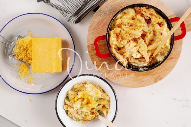 Ντίνα Νικολάου: Mac & Cheese με καβουρδισμένο βούτυρο