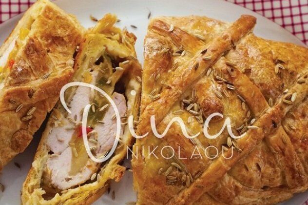 Ντίνα Νικολάου: Πεντανόστιμο ρολό κοτόπουλο