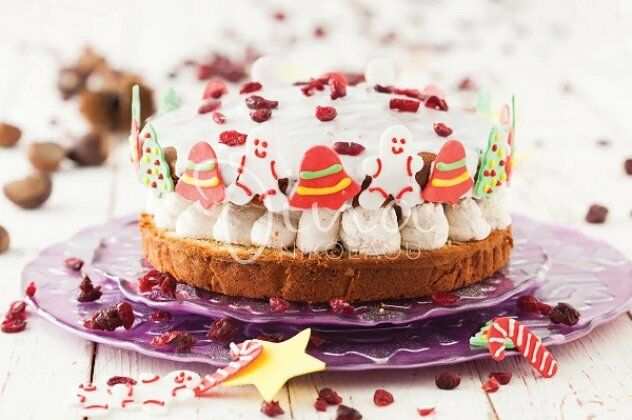 Ντίνα Νικολάου: Βασιλόπιτα κέικ με αποξηραμένα φρούτα και κρέμα κάστανου – για να μπει ο νέος χρόνος γλυκά