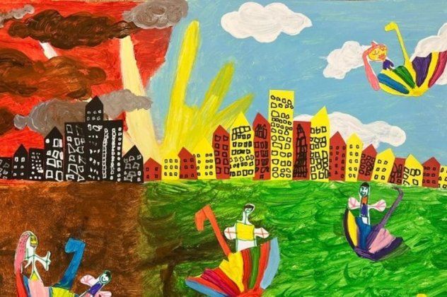 οι αφίσες των παιδιών για την κλιματική αλλαγή