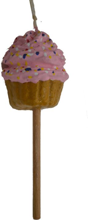 Πασχαλινή Λαμπάδα Cupcake Φράουλα
